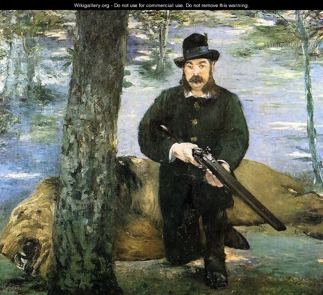 Portrait of M. Pertuiset, the Lion Hunter - Edouard Manet