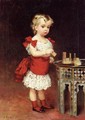 Portrait of Grand Duke Andrei Vladimirovich as a Child - Albert Edelfelt