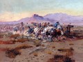 The Attack - Charles Marion Russell