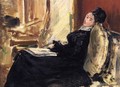 Young Woman with Book - Edouard Manet