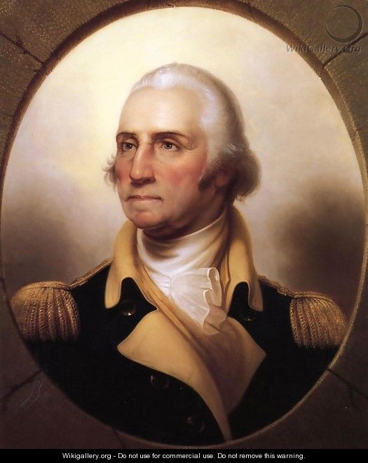 Portrait of George Washington I - Rembrandt Peale