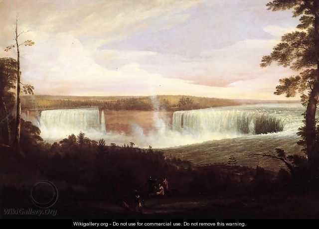 View of Niagara Falls (no.2) - Alvan Fisher