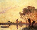 Sunset over La Briere - Ferdinand Loyen Du Puigaudeau