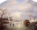 Skating Pond at Morristown, New Jersey - Marie-Regis-Francois Gignoux