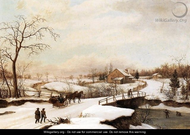 Philadelphia Winter Landscape - Thomas Birch