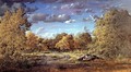 Glade of the Reine Blanche in the Fontainebleau Forest - Etienne-Pierre Theodore Rousseau