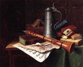 Still Life with Clarinet - William Michael Harnett