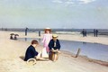 Children on the Beach - Samuel S. Carr