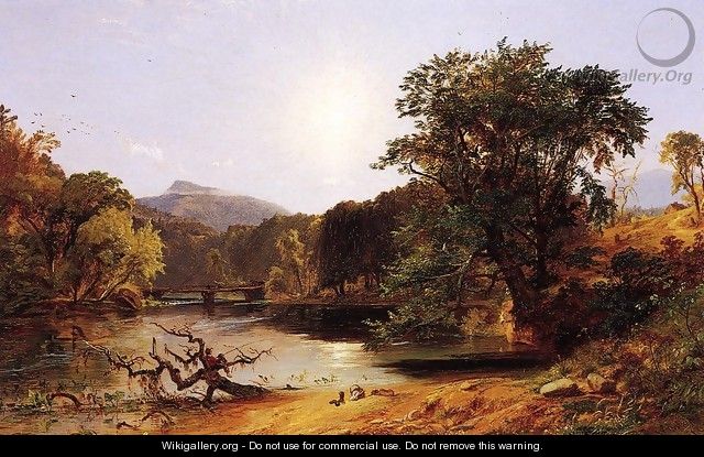 In the White Mountains - Jasper Francis Cropsey