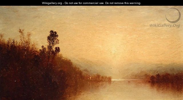 View of Lake George - John Frederick Kensett