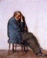 Old Man, Seated - Eastman Johnson