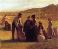 Cranberry Pickers - Eastman Johnson