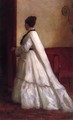 Woman in a White Dress - Eastman Johnson