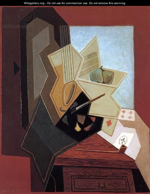 The Flower on the Table - Juan Gris