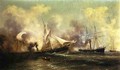 U.S.S Kearsarge Sinking the Alabama - Xanthus Russel Smith