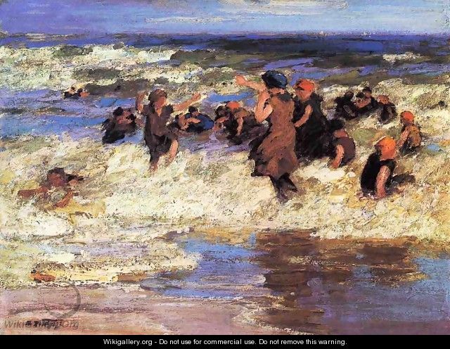Surf Bathing - Edward Henry Potthast