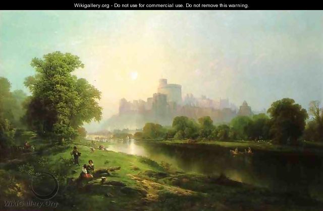 Windsor Castle - Edward Moran