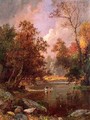 Autumn River Landscape - Jasper Francis Cropsey