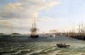 View of Philadelphia, Looking South on the Delaware River - Thomas Birch