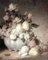 Roses in a Porcelain Bowl - John Ferguson Weir