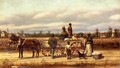 Noon Day Pause in the Cotton Field - William Aiken Walker