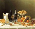 Wine, Cheese and Fruit - John Defett Francis