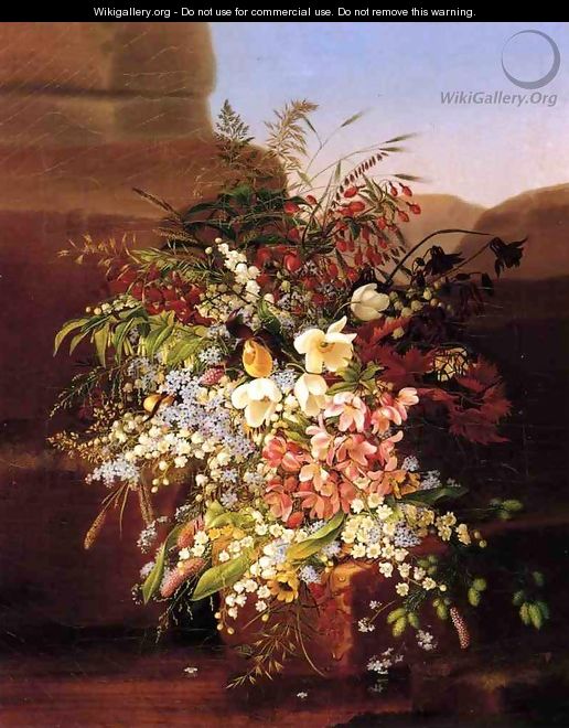 Floral Still Life - Adelheid Dietrich