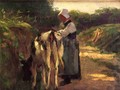 Grazing by the Roadside - Edward Henry Potthast