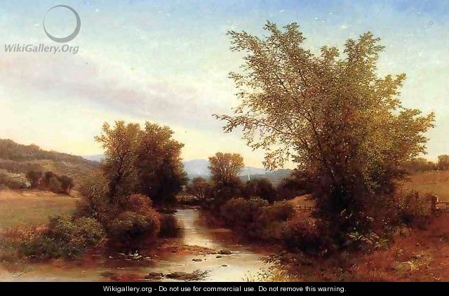 Landscape with Footbridge - Albert (Fitch) Bellows