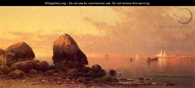 Evening at Scituate - Low Tide - Alfred Thompson Bricher