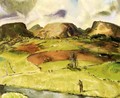 Trout Stream and Mountains - Julian Walbridge Rix