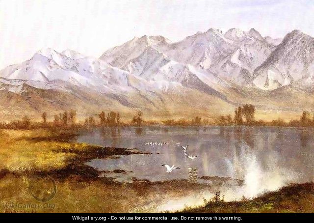 Wassatch Mountains, Utah - Albert Bierstadt