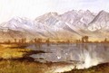 Wassatch Mountains, Utah - Albert Bierstadt