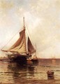 Oyster Boats - Alfred Thompson Bricher