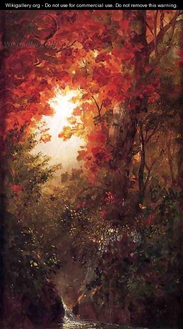 Autumn Landscape, Vermont - Frederic Edwin Church