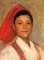 Head of a Neapolitan Boy - John Singer Sargent