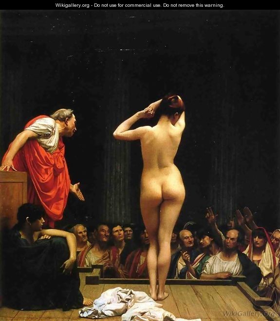 Selling Slaves in Rome - Jean-Léon Gérôme