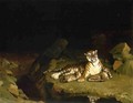 Tigress and Her Cubs - Jean-Léon Gérôme