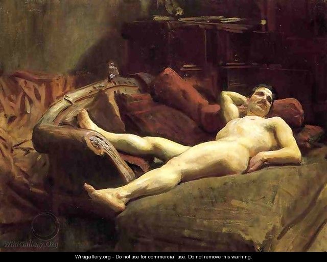 Male Model Resting - John Singer Sargent