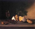 Still Life: Wine, Cakes and Nuts - Raphaelle Peale