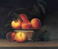 Peaches and Unripe Grapes - Raphaelle Peale