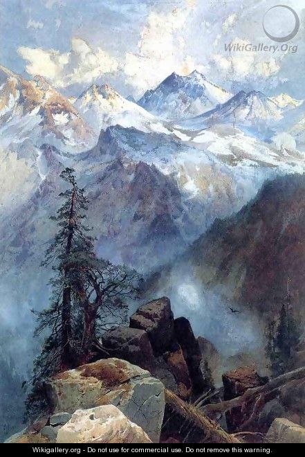 Summit of the Sierras - Thomas Moran