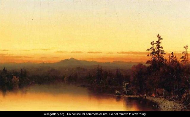 A Twilight in the Adirondacks I - Sanford Robinson Gifford
