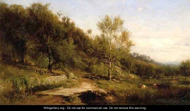 Path by a River - James McDougal Hart