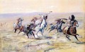 When Sioux and Blackfoot Meet - Charles Marion Russell