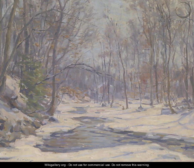 A Winter Morning - Frank Townsend Hutchens