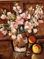 A Still Life of Fruit and Flowers 2 - George Leslie Hunter