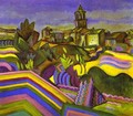 Prades, the Village - Joaquin Miro