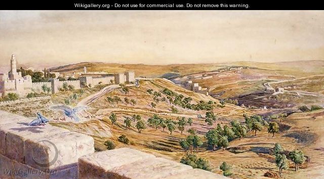 The Walls of Jerusalem - William Holman Hunt