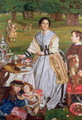 Lady Fairbairn with her Children - William Holman Hunt